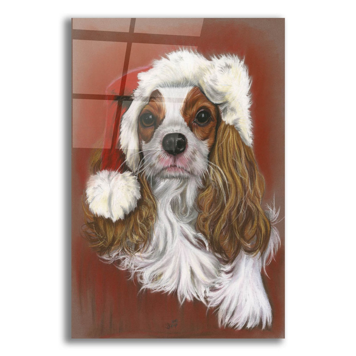 Happy Christmas by Barbara Keith acrylic glass wall art