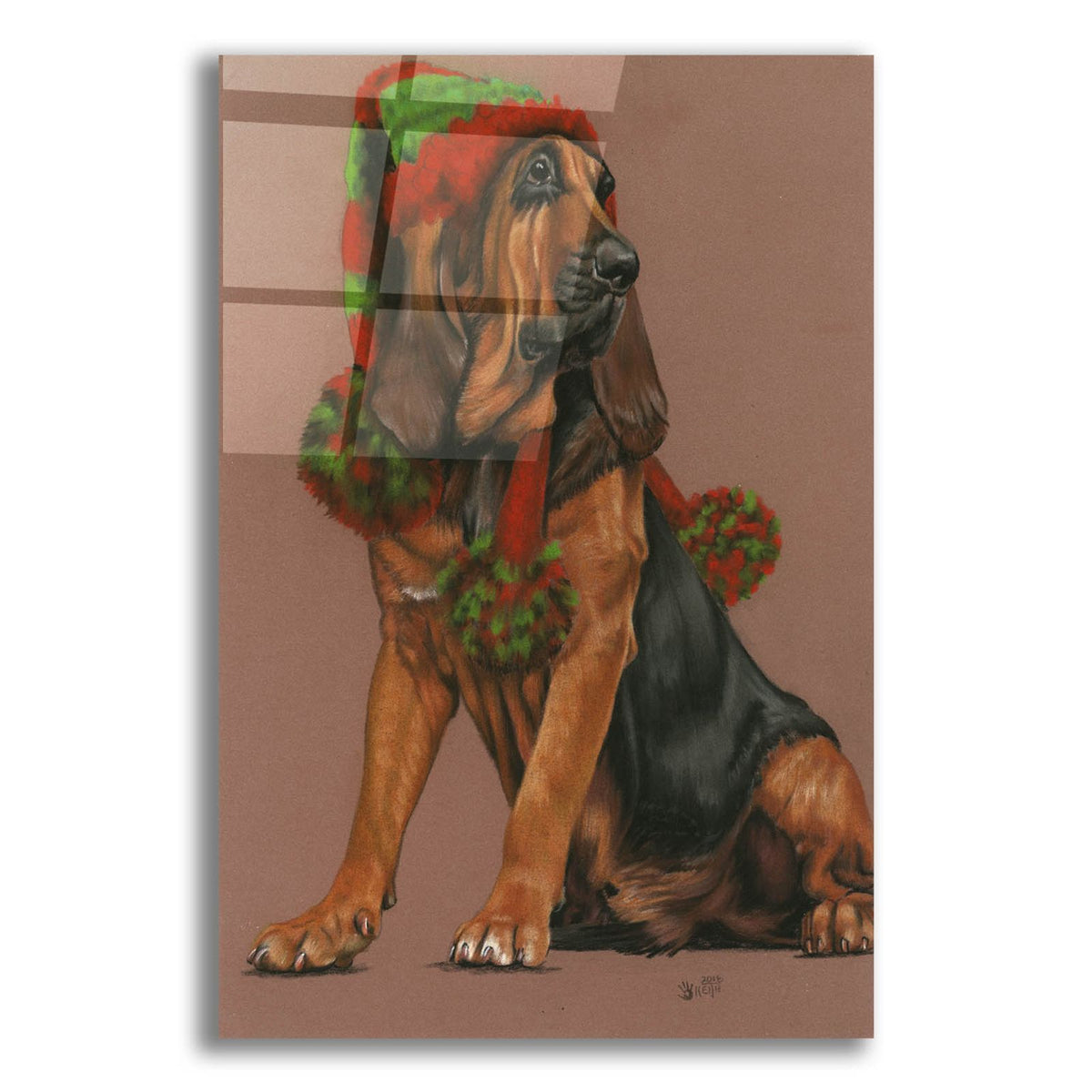 Unenthusiastic Gnome by Barbara Keith acrylic glass wall art
