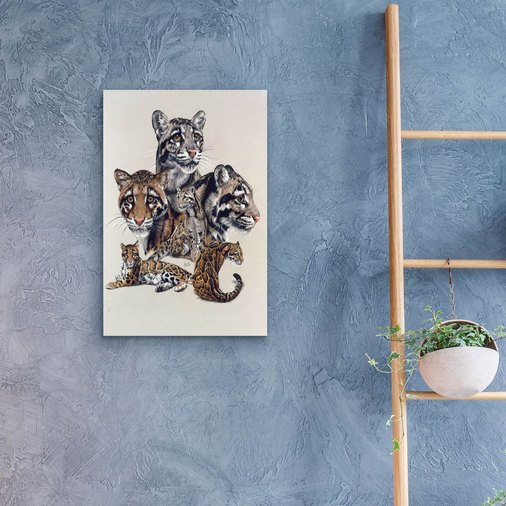 Absence Of Fear by Barbara Keith - 16x24 acrylic wall art in a room