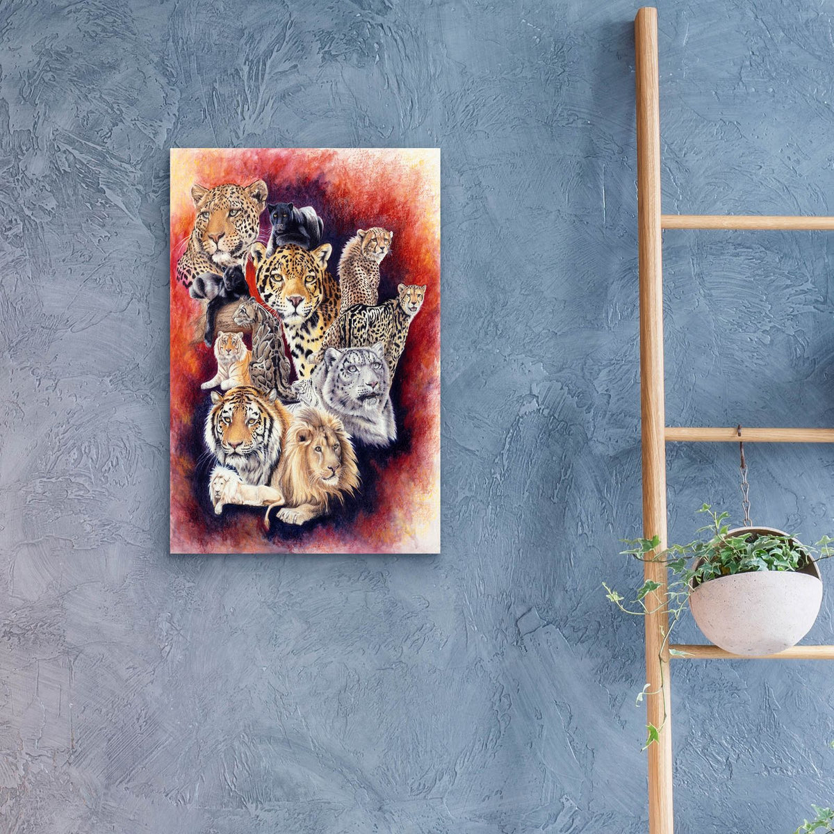 Baker's Dozen by Barbara Keith - 16x24 acrylic wall art in a room