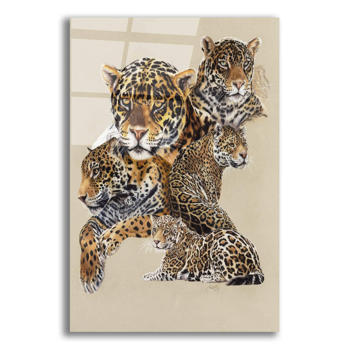 Burn by Barbara Keith acrylic glass wall art