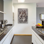 Mountain Denizen by Barbara Keith - 24x36 acrylic wall art in a room