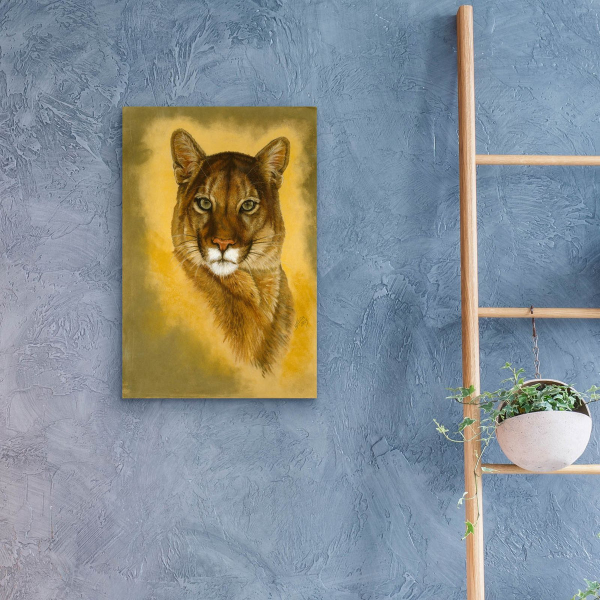 Mystical Encounter by Barbara Keith - 16x24 acrylic wall art in a room