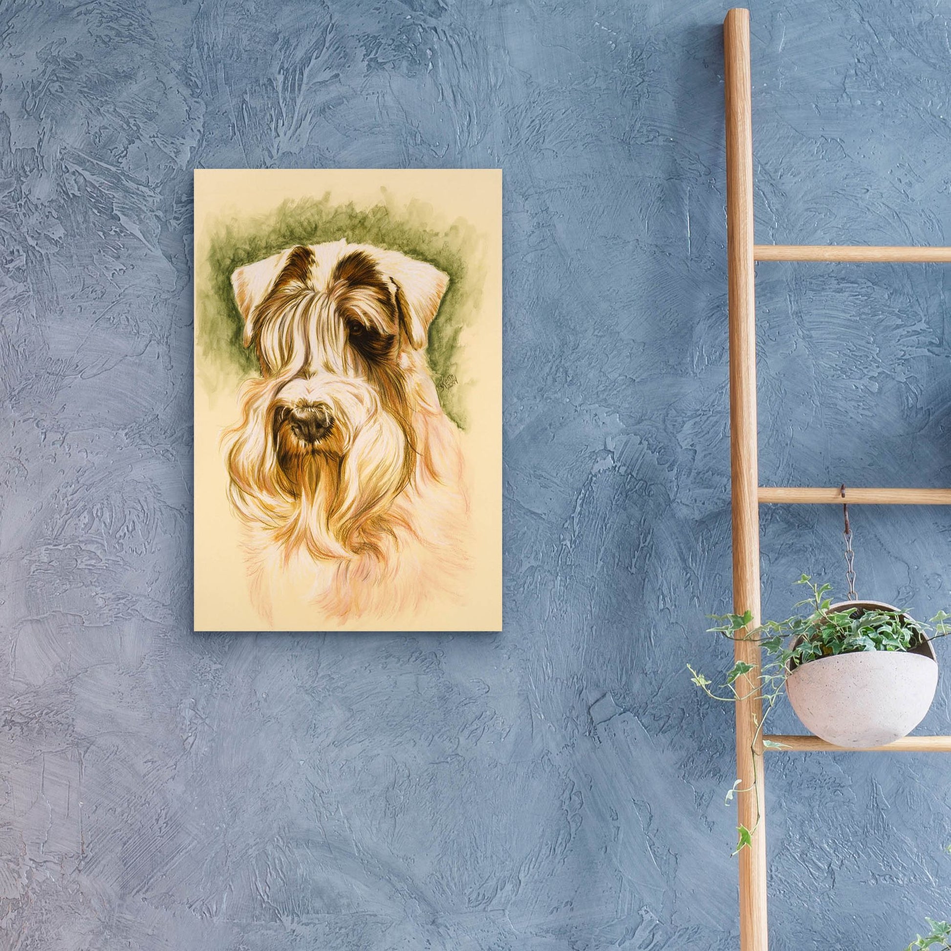 Epic Art 'Sealyham Terrier' by Barbara Keith, Acrylic Glass Wall Art,16x24