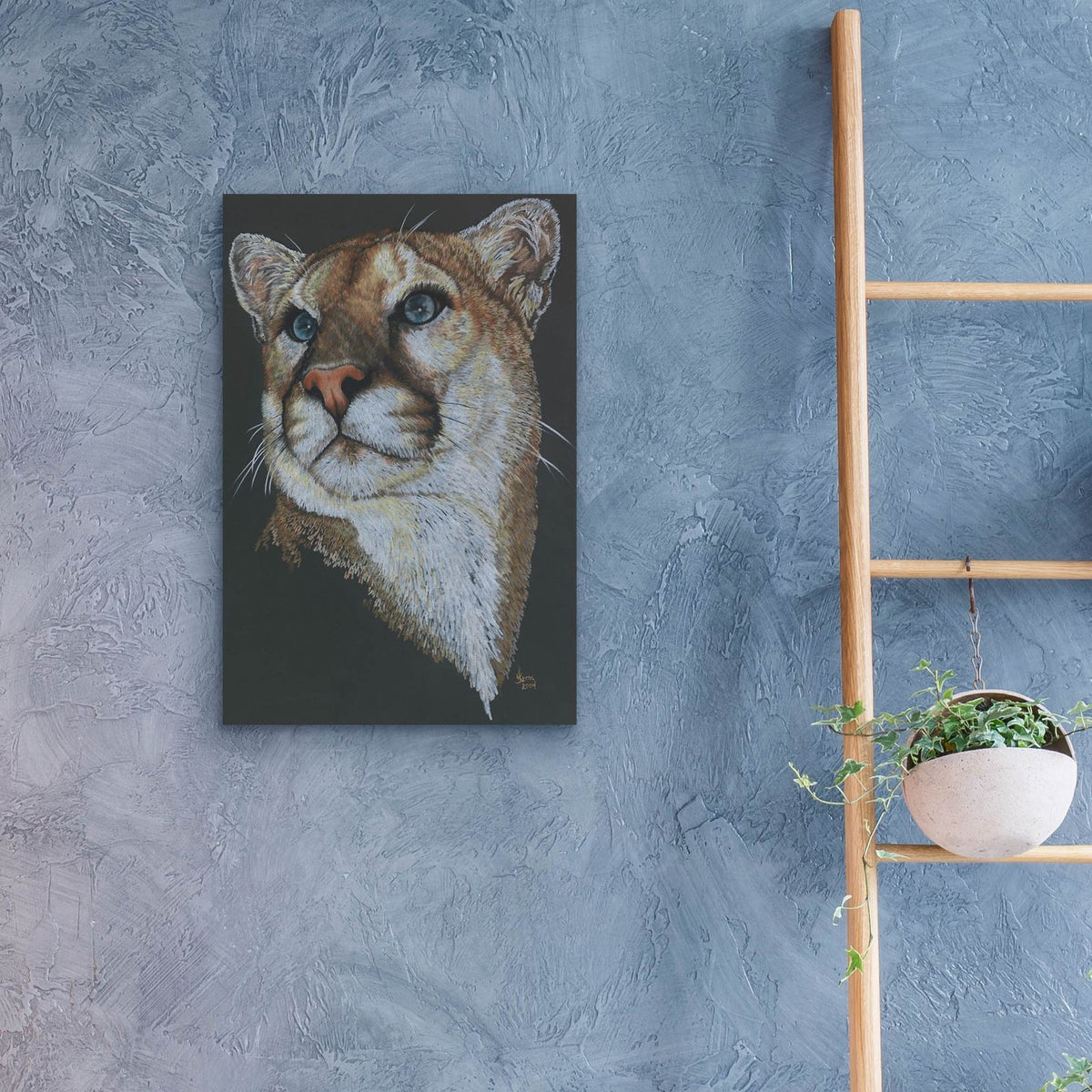 Intense by Barbara Keith - 16x24 acrylic wall art in a room