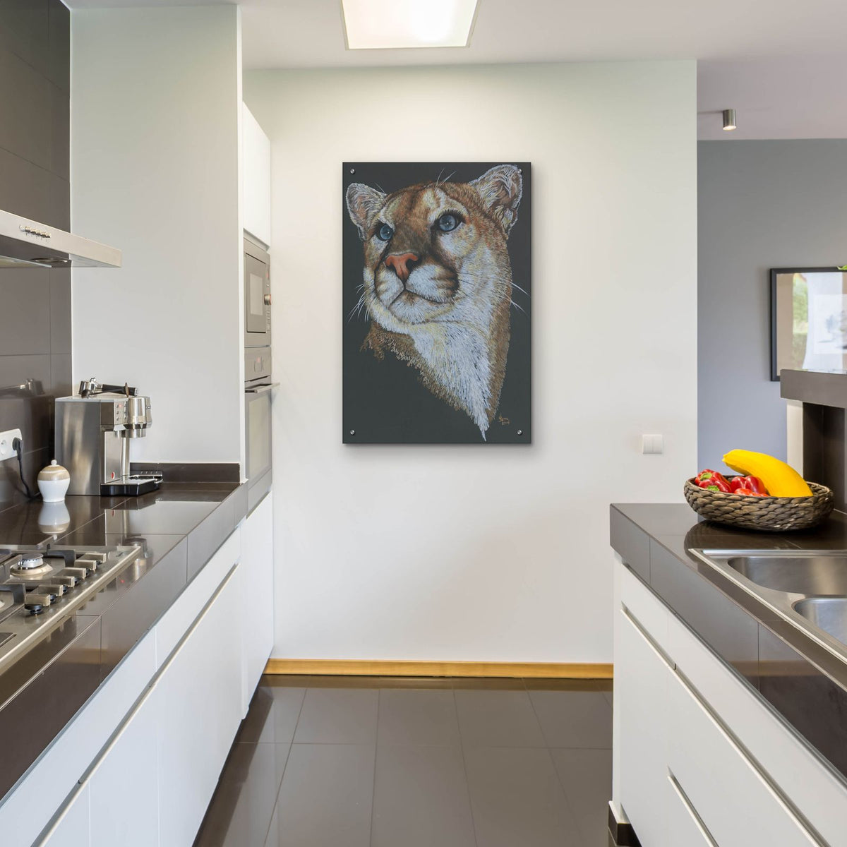 Intense by Barbara Keith - 24x36 acrylic wall art in a room