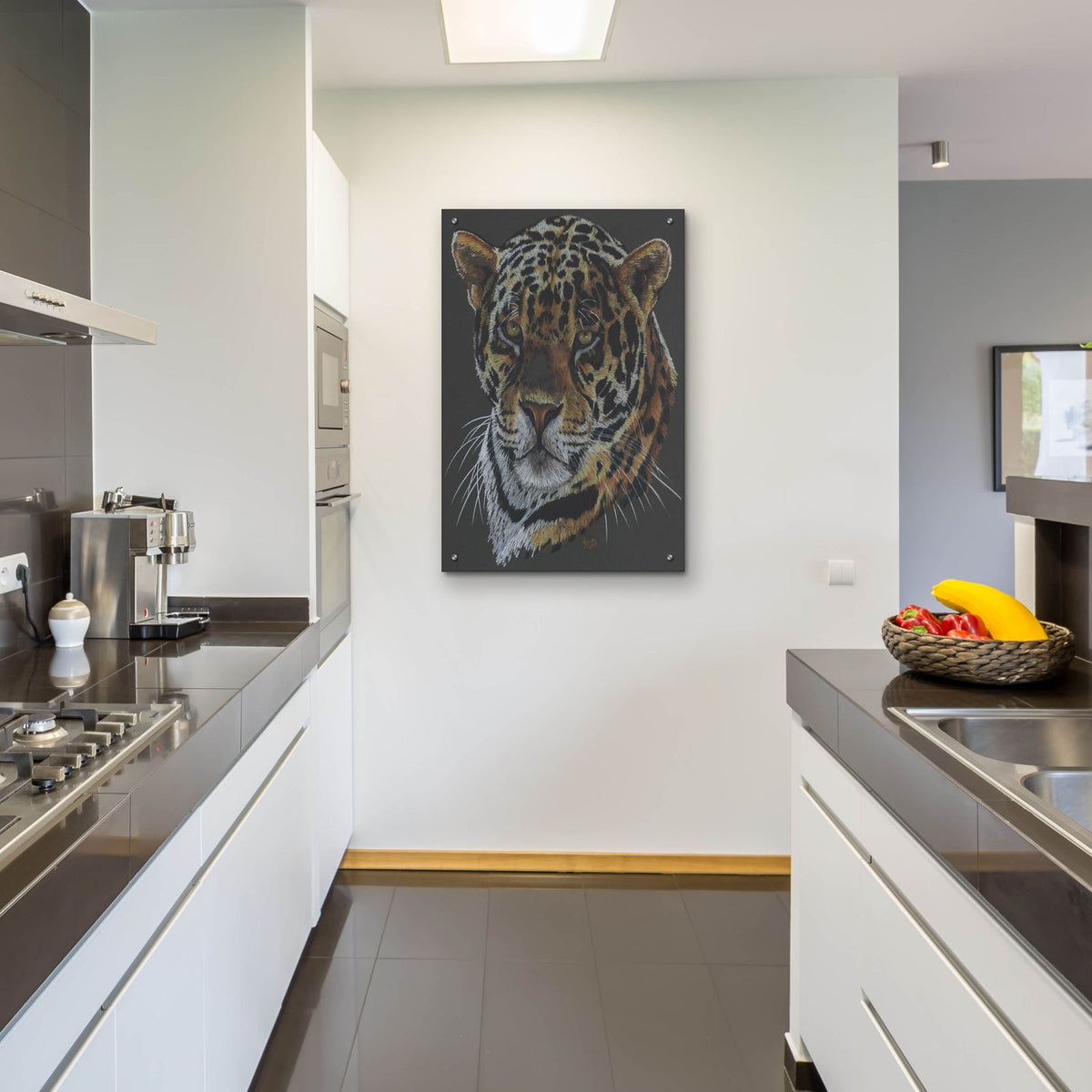 Valiant by Barbara Keith - 24x36 acrylic wall art in a room