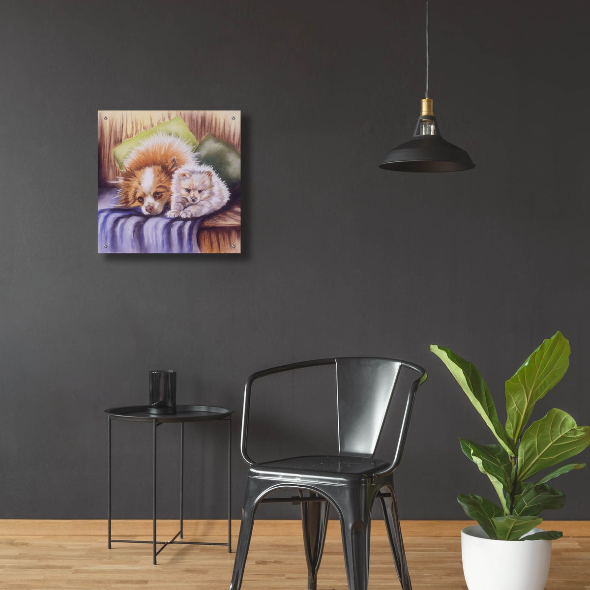 I Need Sleep by Barbara Keith - 24x24 acrylic wall art in a room