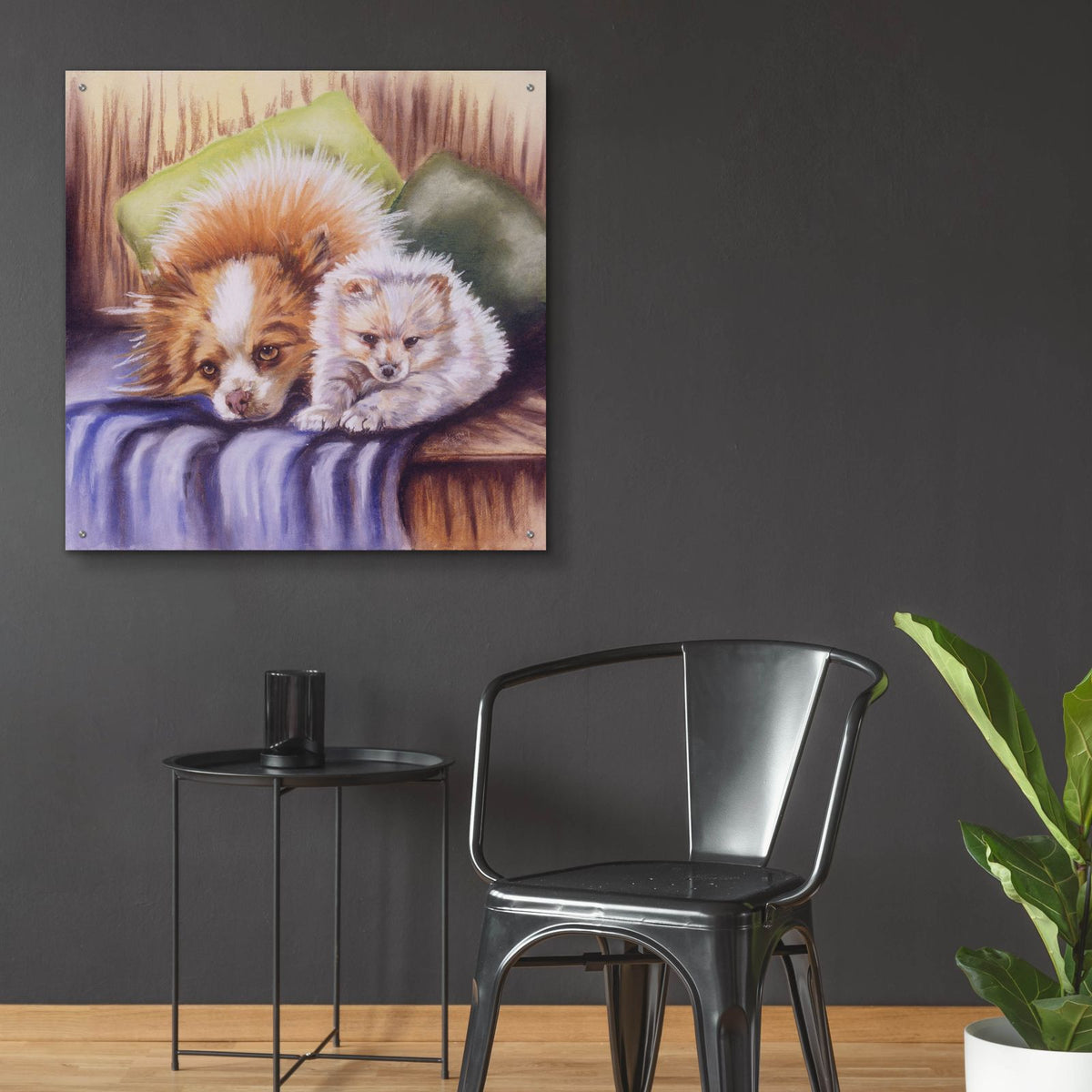 I Need Sleep by Barbara Keith - 36x36 acrylic wall art in a room