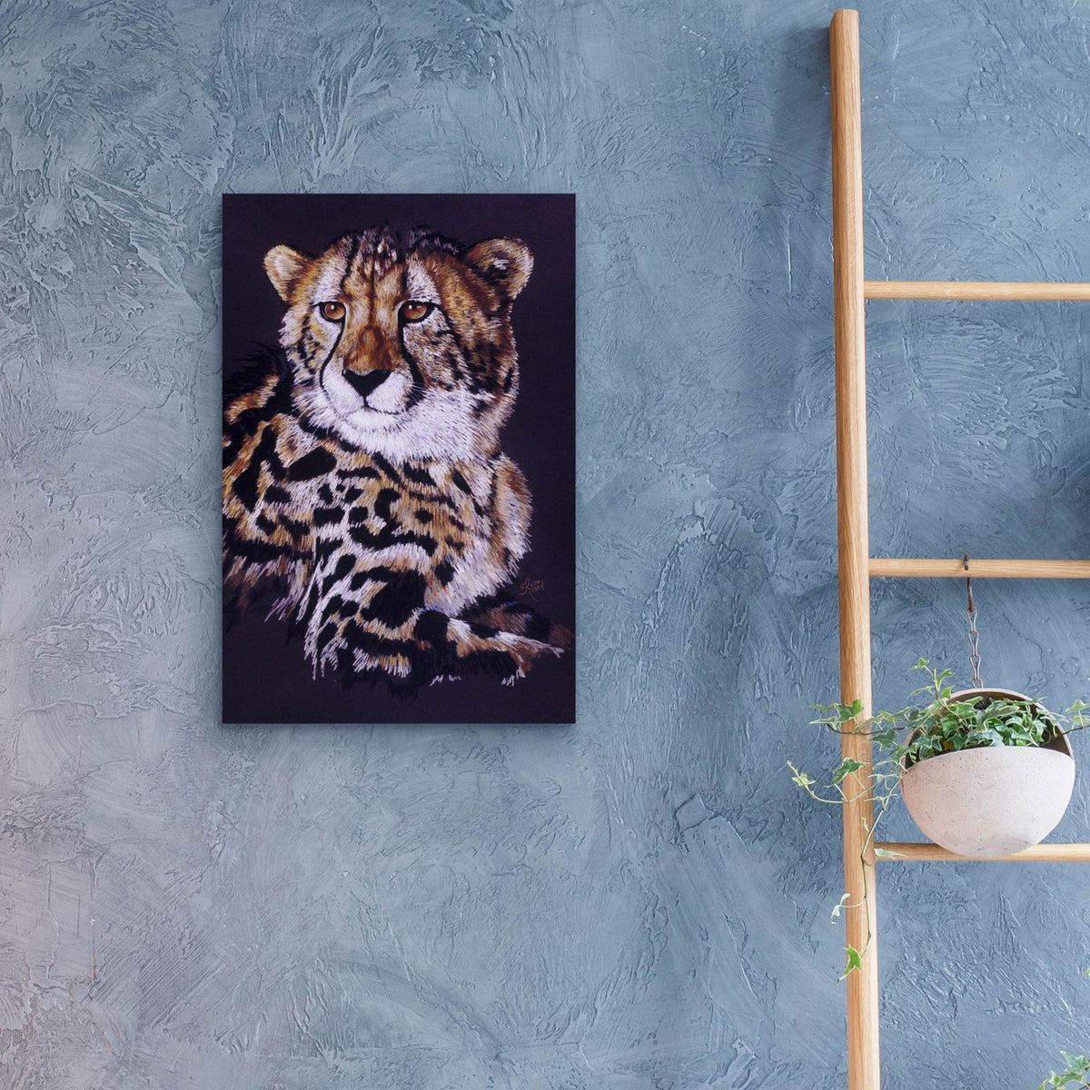 Distinctive by Barbara Keith - 16x24 acrylic wall art in a room