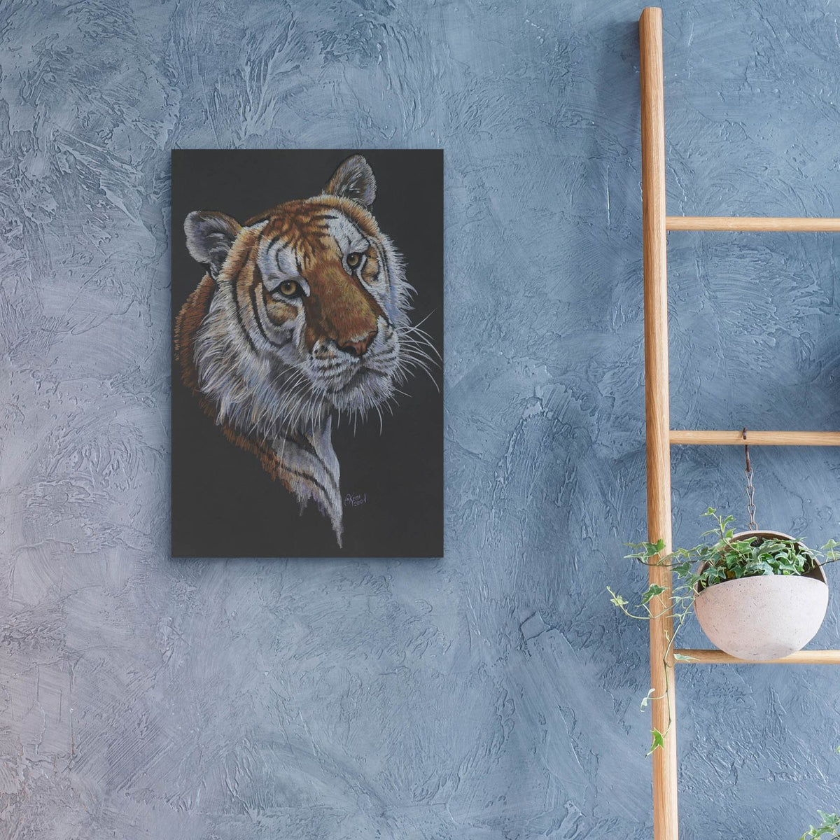 Shere Khan by Barbara Keith - 16x24 acrylic wall art in a room