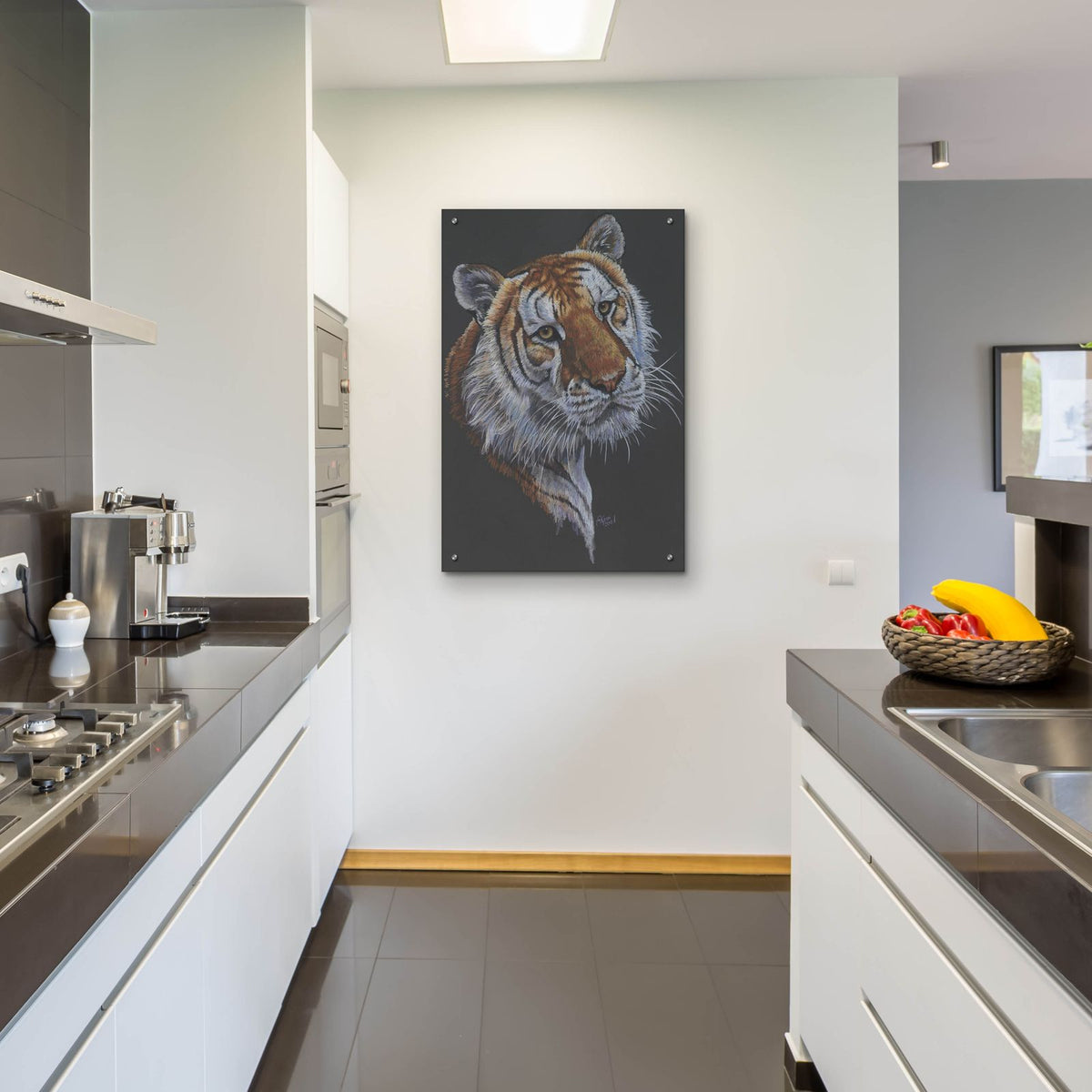 Shere Khan by Barbara Keith - 24x36 acrylic wall art in a room