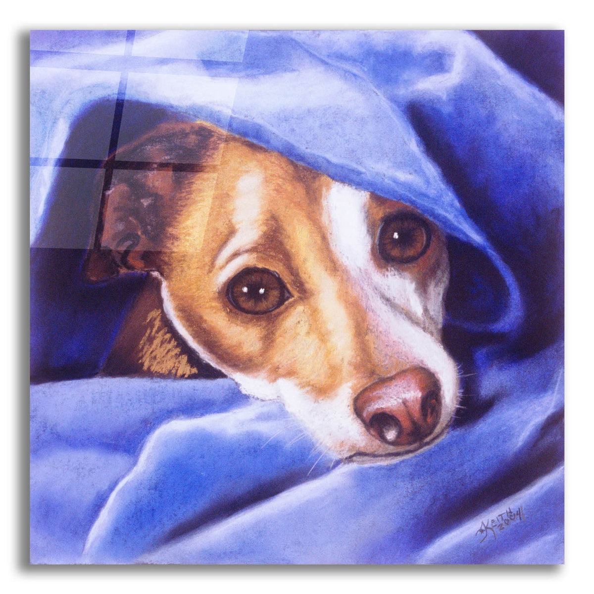 Cold, Me by Barbara Keith acrylic glass wall art
