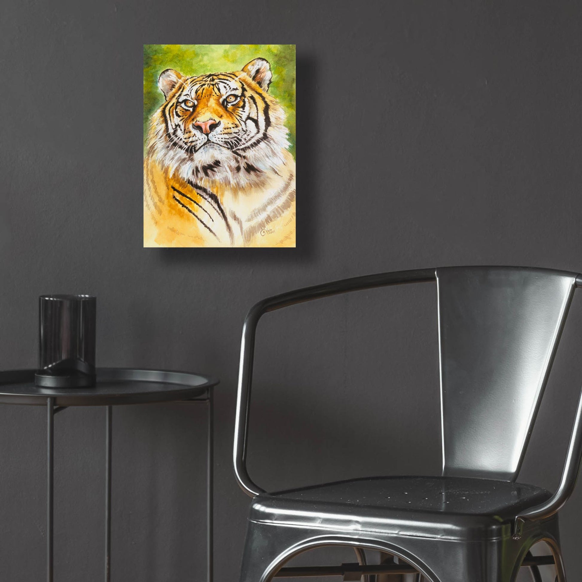 Epic Art 'Sumatran Tiger' by Barbara Keith, Acrylic Glass Wall Art,12x16