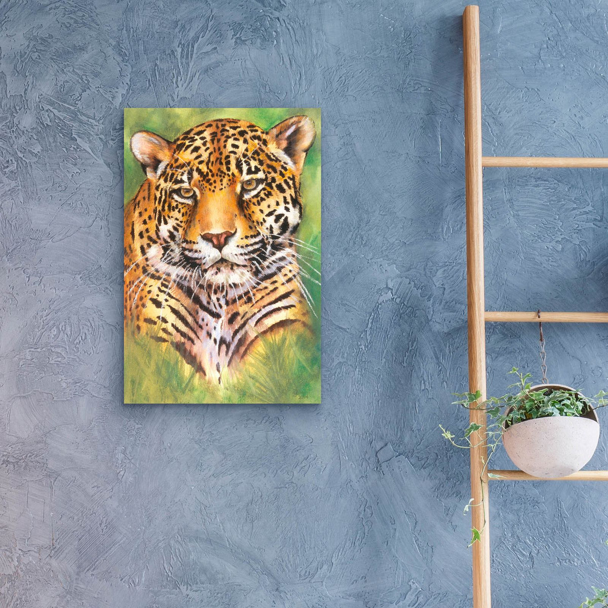 Glimmer by Barbara Keith - 16x24 acrylic wall art in a room