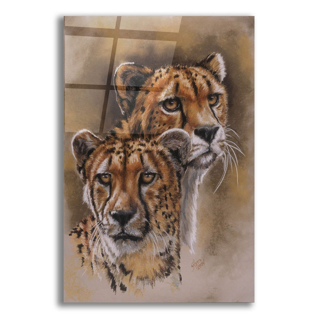 Twins by Barbara Keith acrylic glass wall art