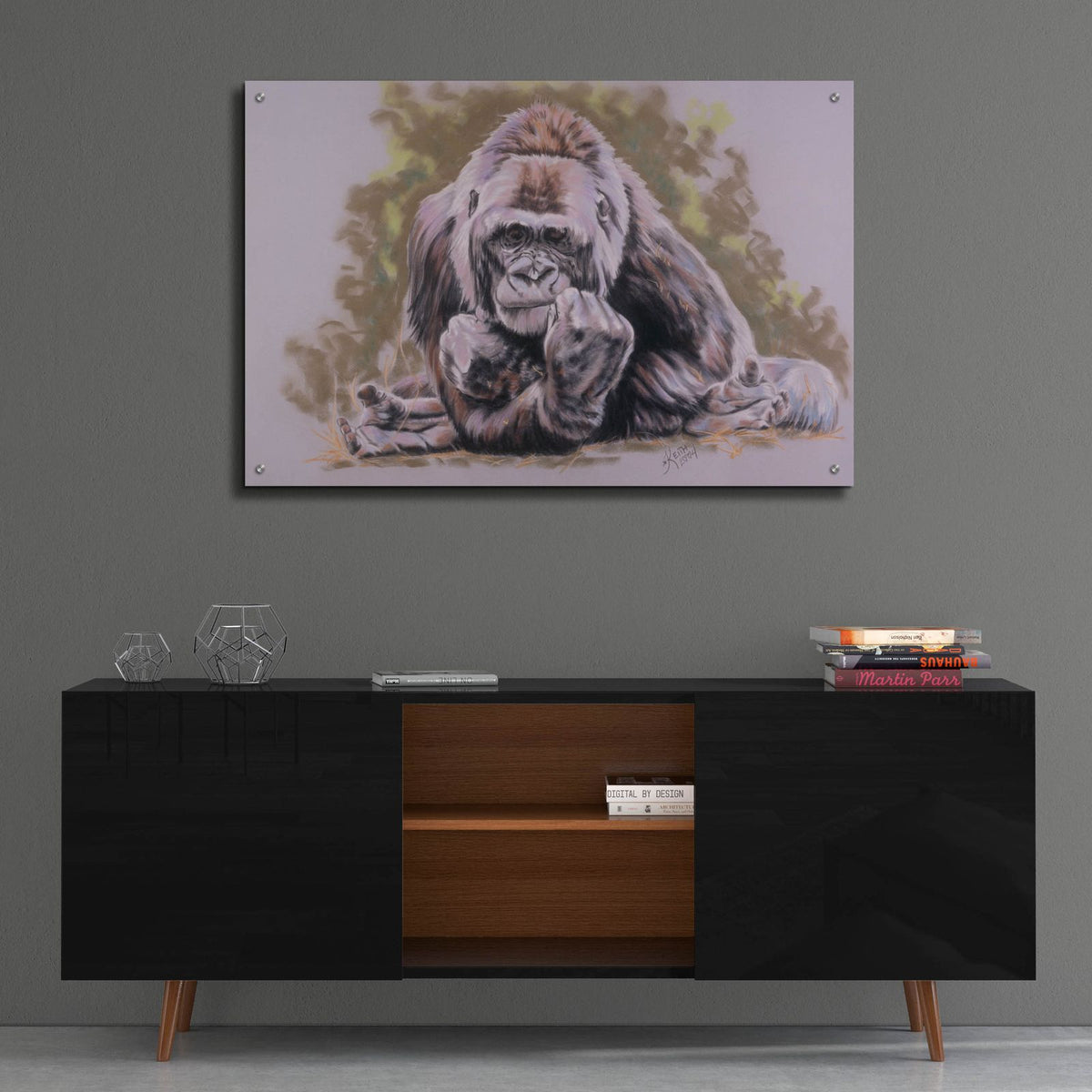 Um-M-M by Barbara Keith - 36x24 acrylic wall art in a room