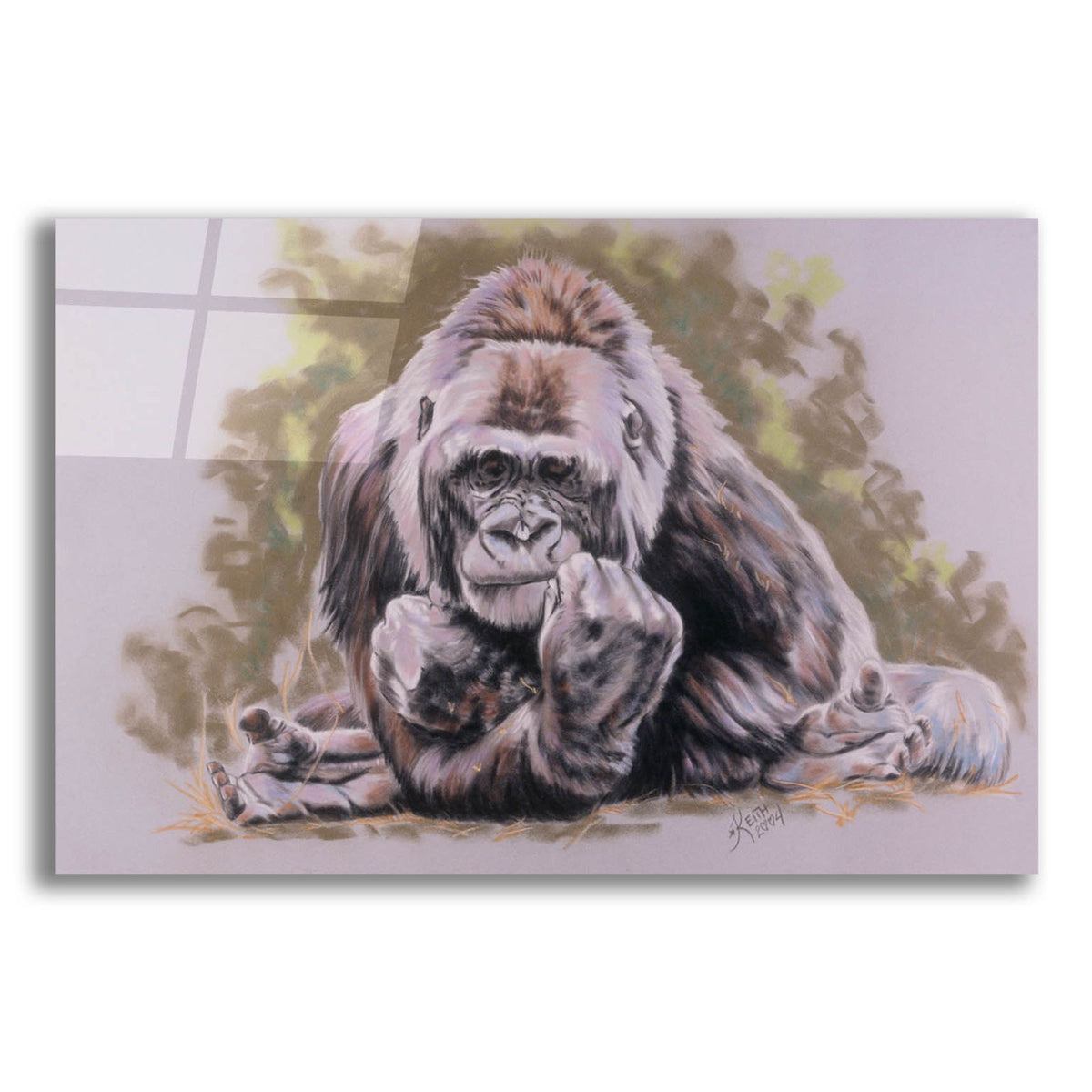Um-M-M by Barbara Keith acrylic glass wall art