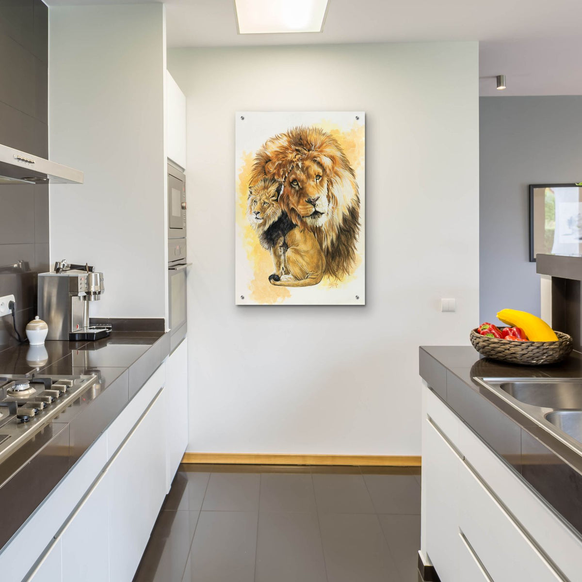 Protector by Barbara Keith - 24x36 acrylic wall art in a room
