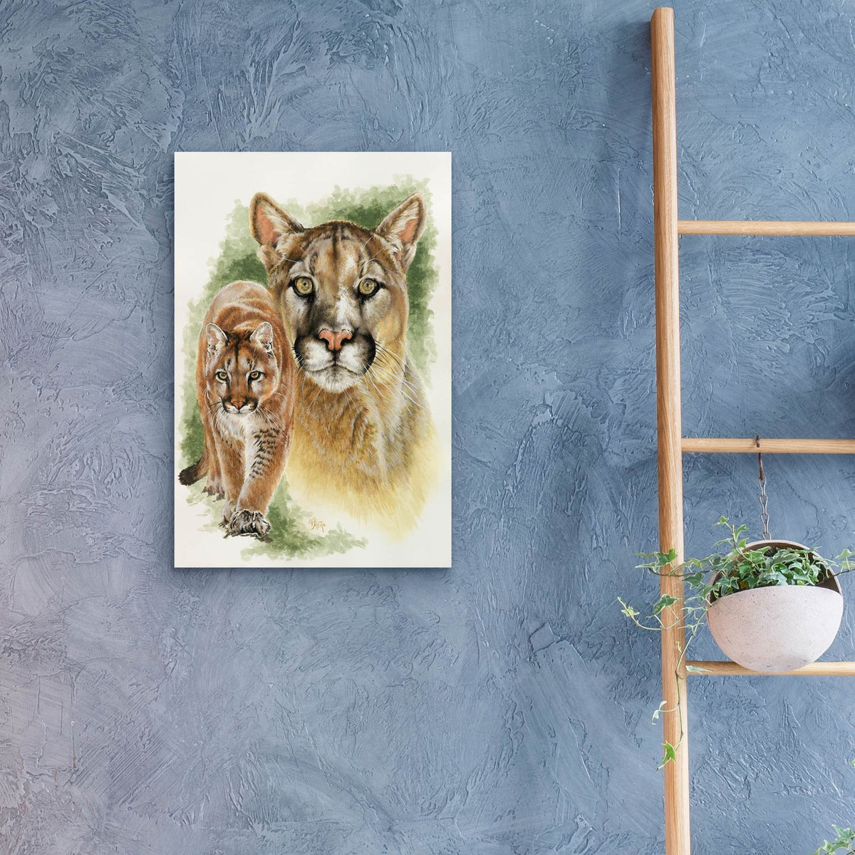 Mighty by Barbara Keith - 16x24 acrylic wall art in a room