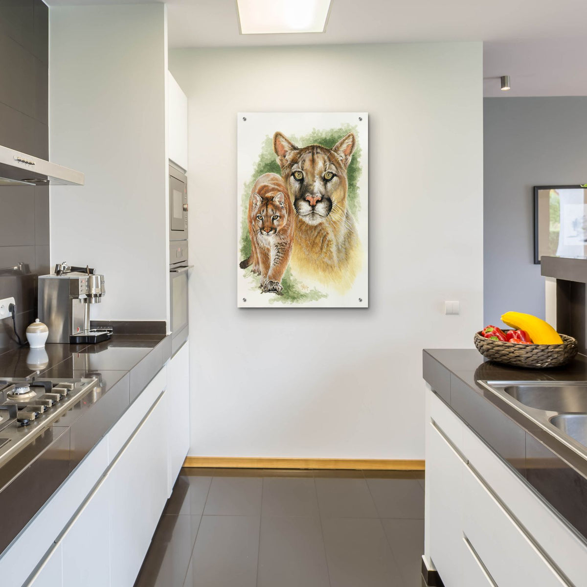 Mighty by Barbara Keith - 24x36 acrylic wall art in a room