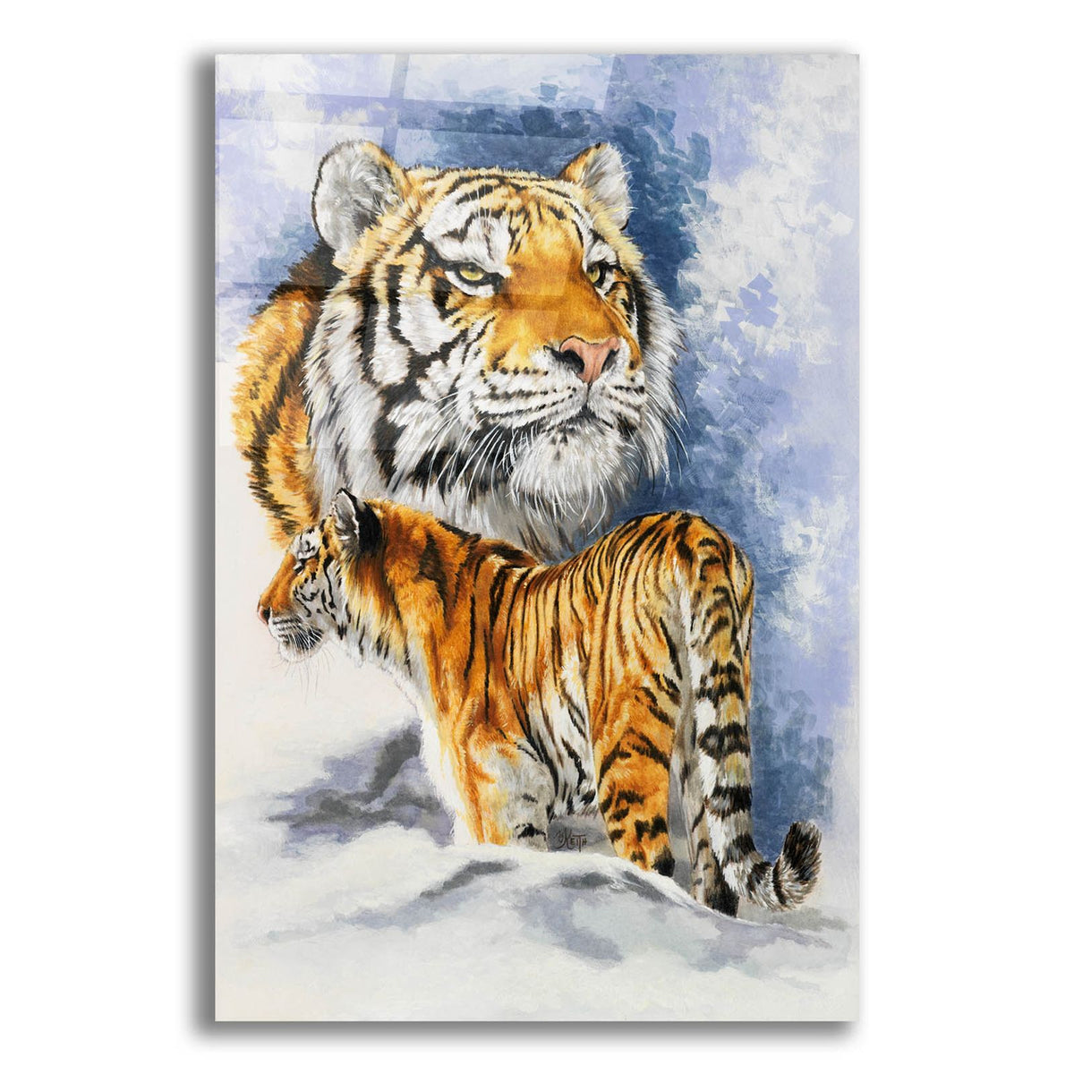 Forceful by Barbara Keith acrylic glass wall art