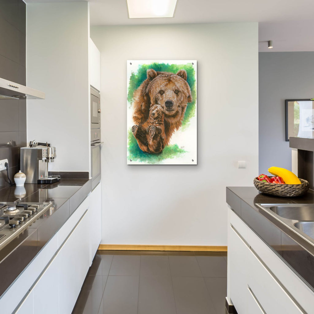 Brawny by Barbara Keith - 24x36 acrylic wall art in a room