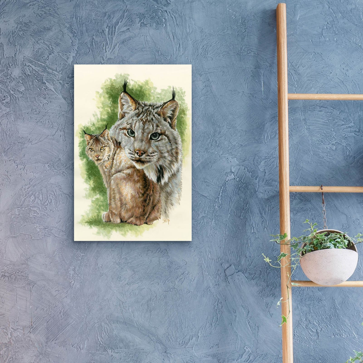 Brazen by Barbara Keith - 16x24 acrylic wall art in a room