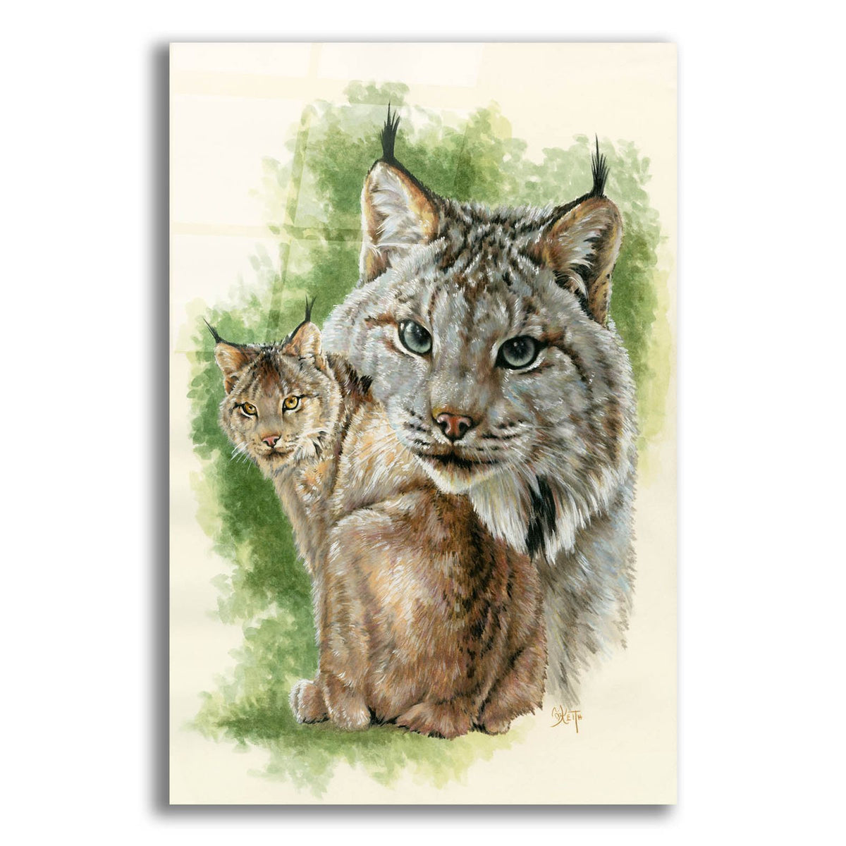 Brazen by Barbara Keith acrylic glass wall art
