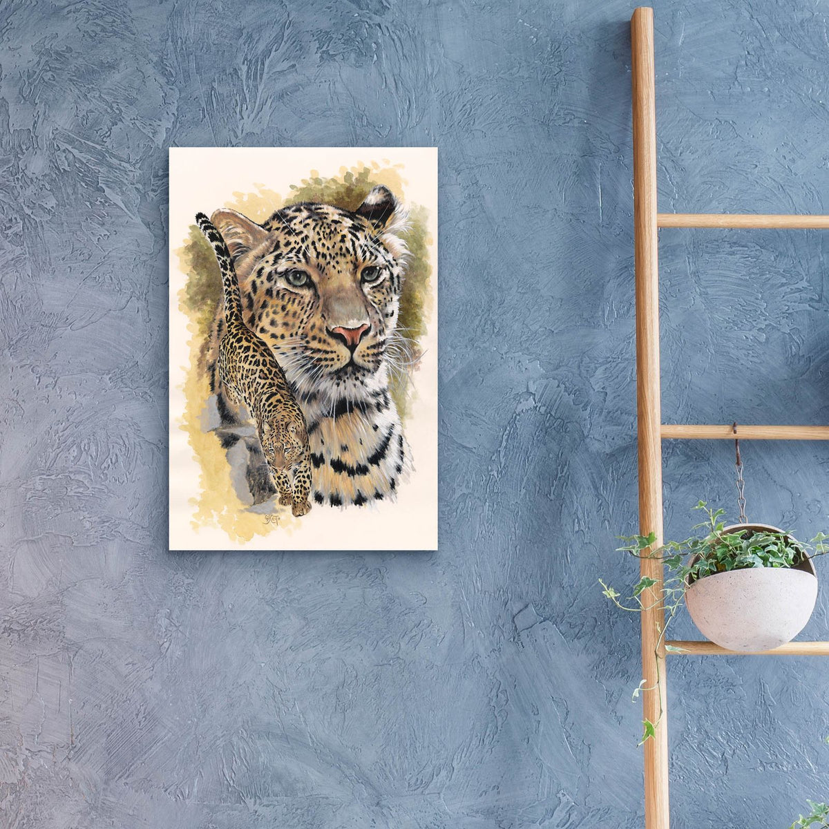 Felicitous by Barbara Keith - 16x24 acrylic wall art in a room