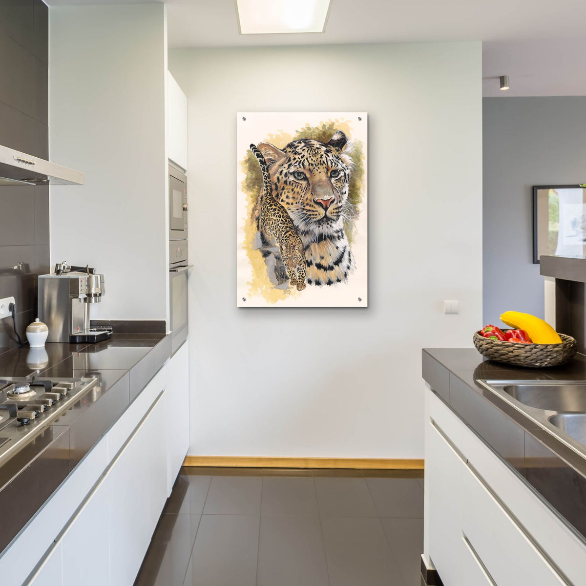 Felicitous by Barbara Keith - 24x36 acrylic wall art in a room