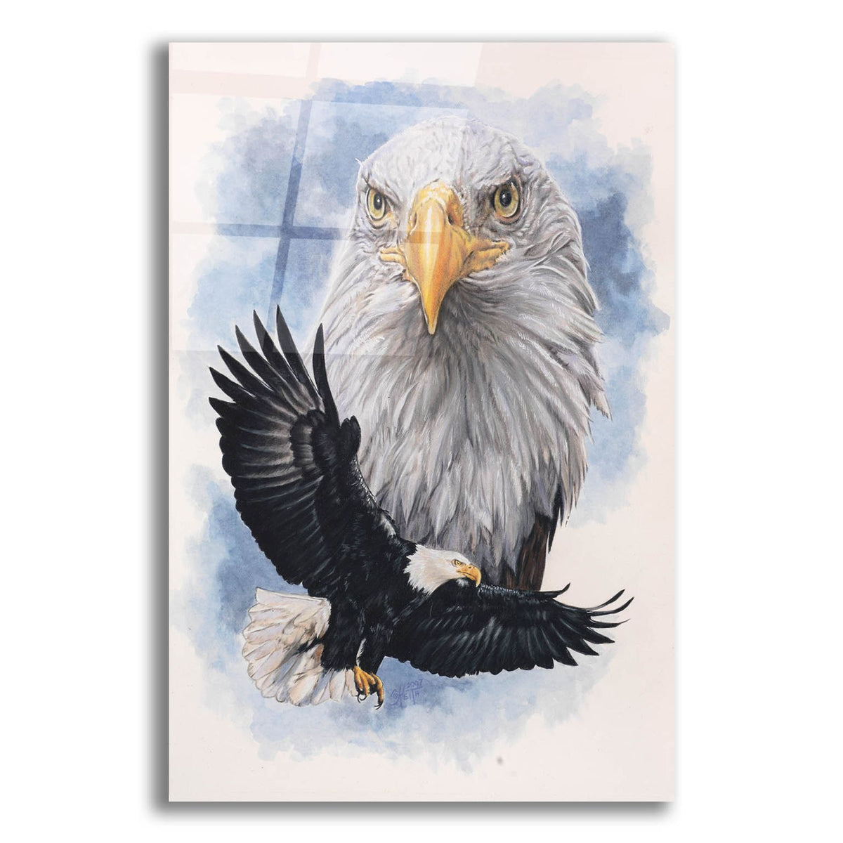Peerless by Barbara Keith acrylic glass wall art