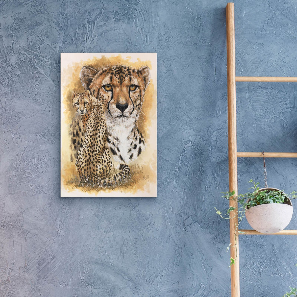 Nimble by Barbara Keith - 16x24 acrylic wall art in a room