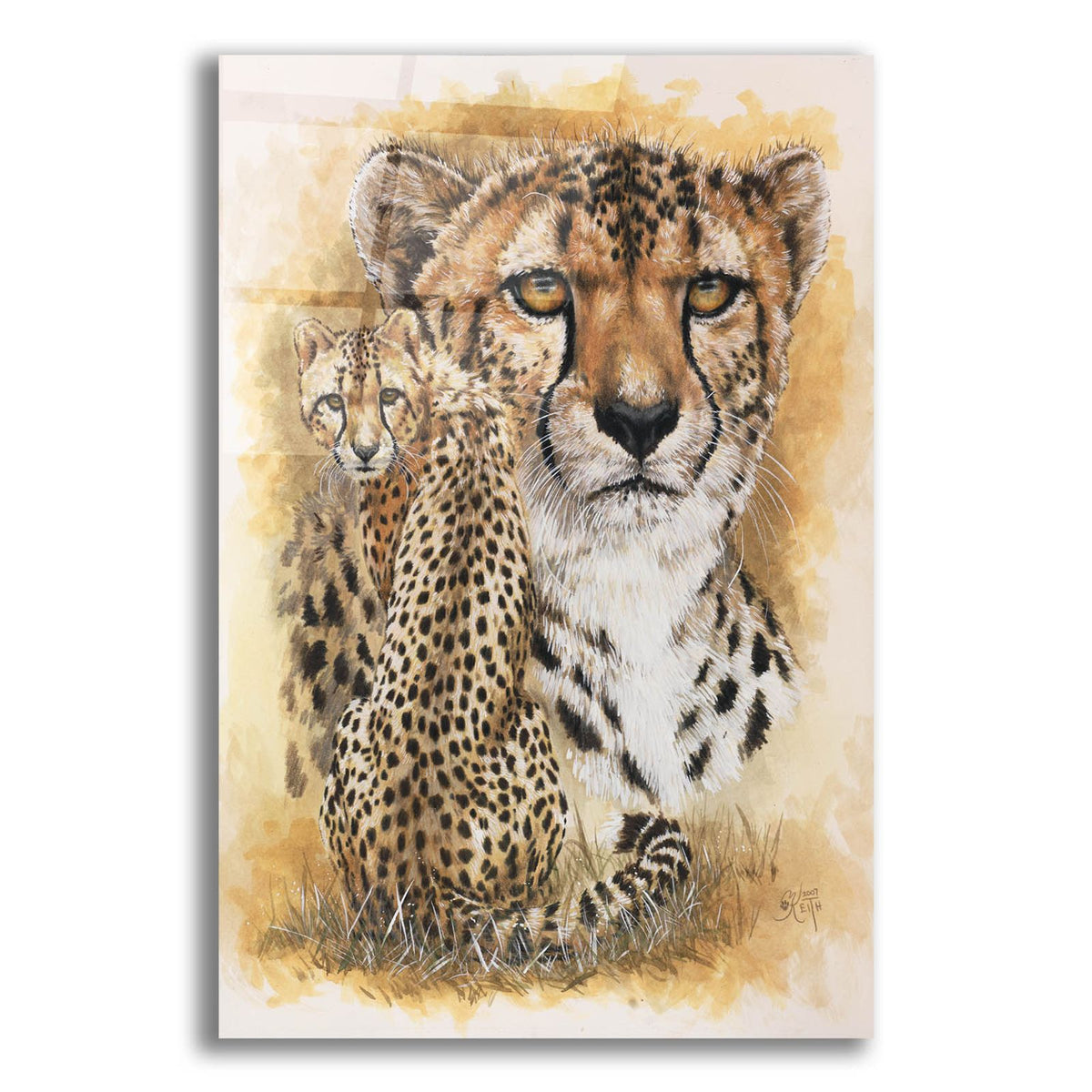 Nimble by Barbara Keith acrylic glass wall art