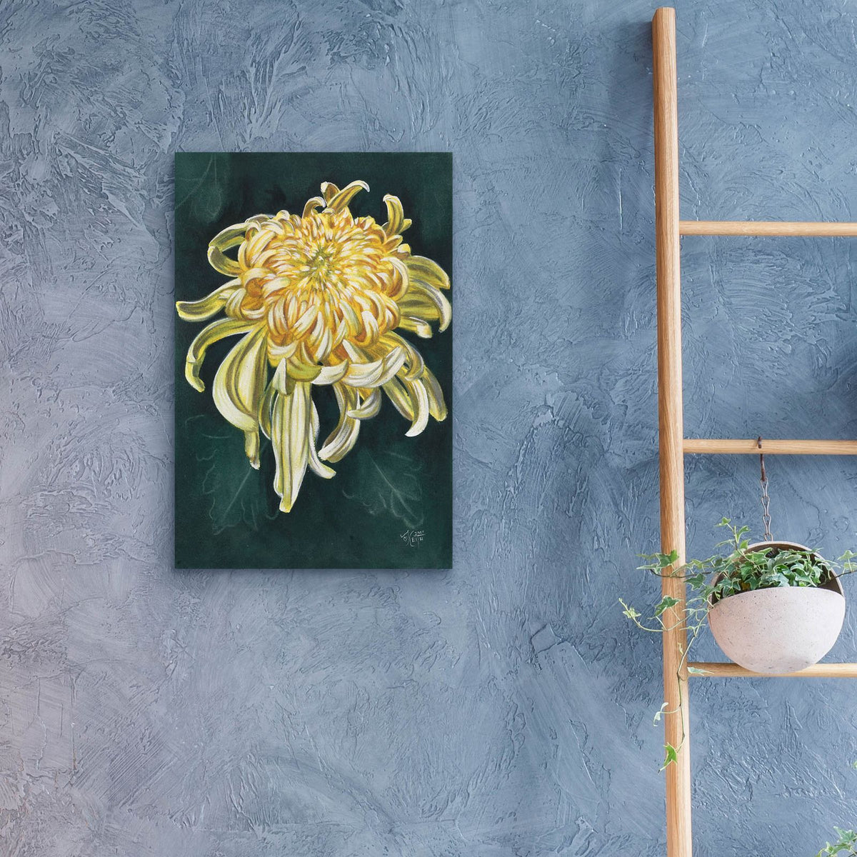 Cheerfulness by Barbara Keith - 16x24 acrylic wall art in a room
