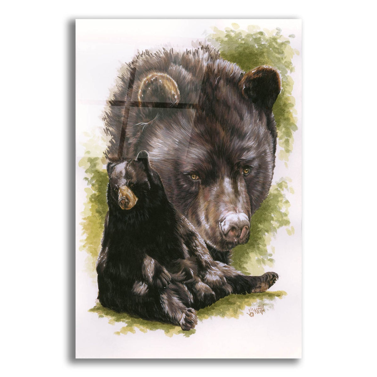 Ebony by Barbara Keith acrylic glass wall art
