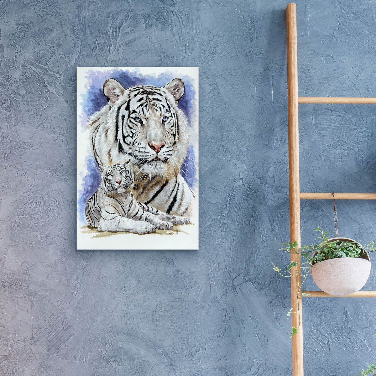 Dignity by Barbara Keith - 16x24 acrylic wall art in a room