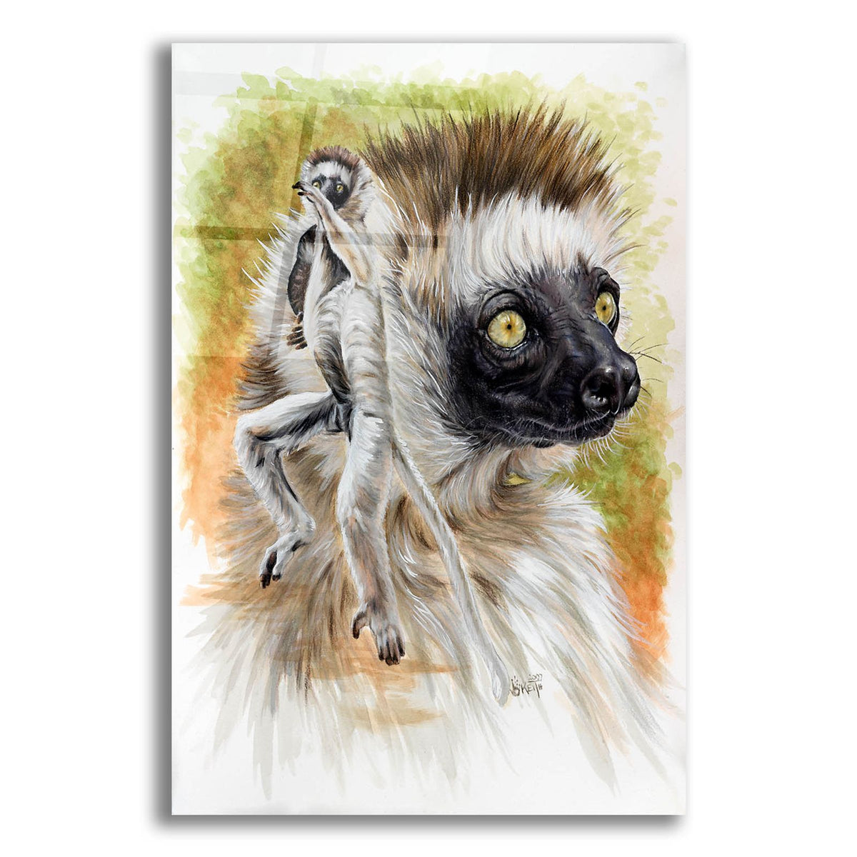 Agile by Barbara Keith acrylic glass wall art