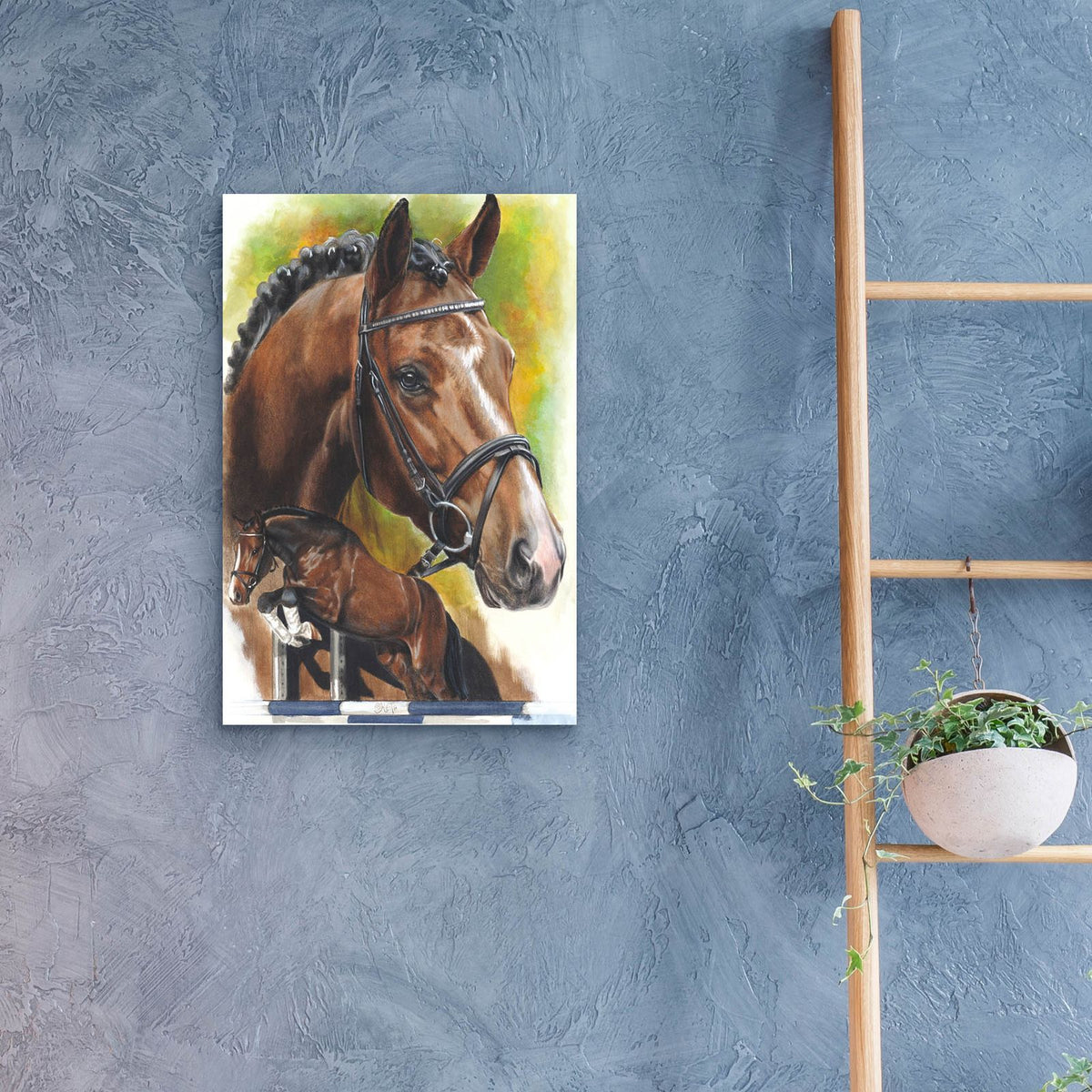 Oldenberg by Barbara Keith - 16x24 acrylic wall art in a room