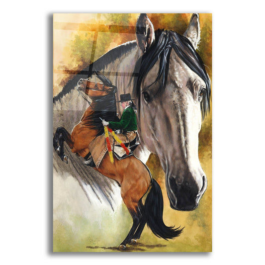 Epic Art 'Lusitano' by Barbara Keith, Acrylic Glass Wall Art