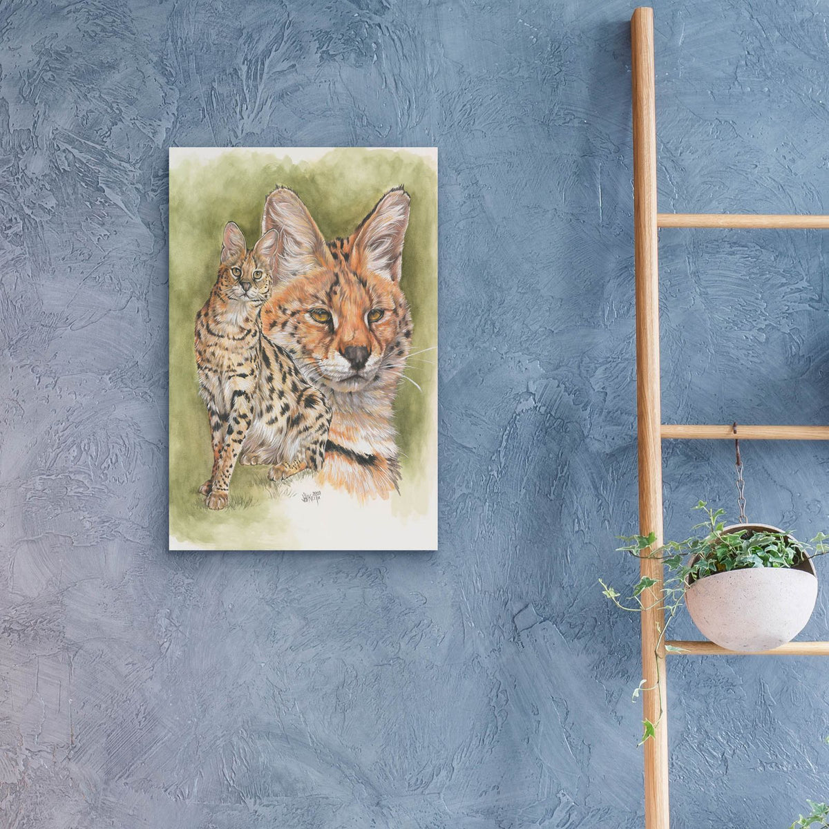 Tempo by Barbara Keith - 16x24 acrylic wall art in a room