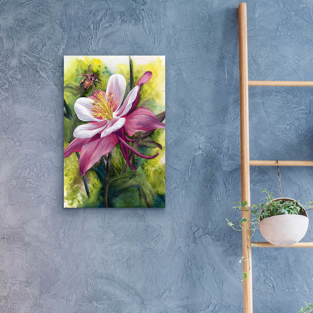 Vernal by Barbara Keith - 16x24 acrylic wall art in a room