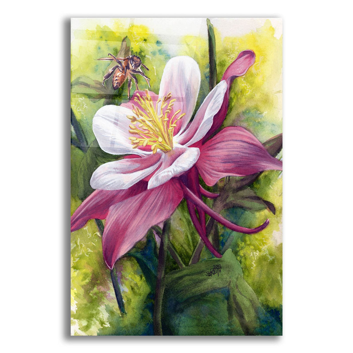 Vernal by Barbara Keith acrylic glass wall art