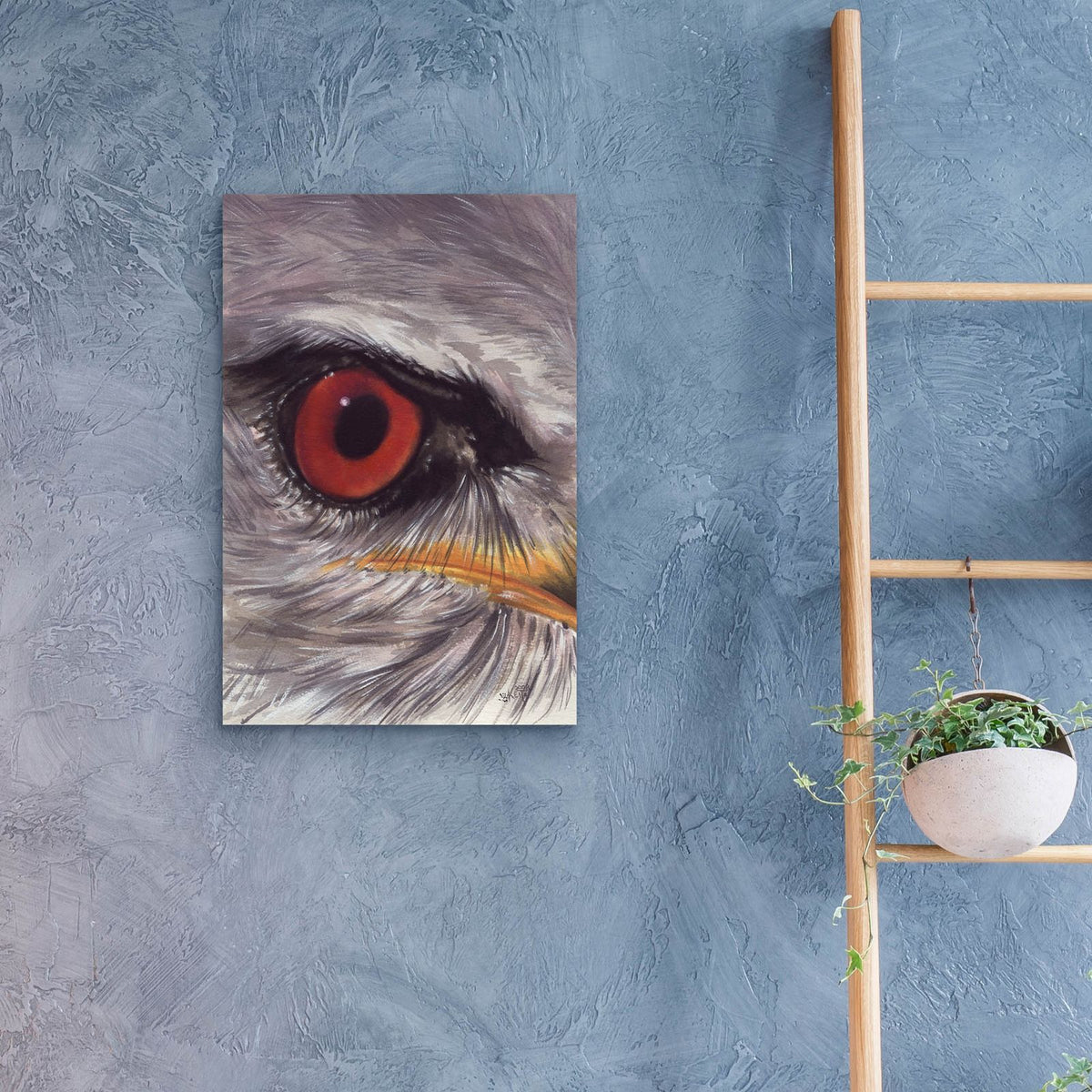 Eye Catching Kite by Barbara Keith - 16x24 acrylic wall art in a room