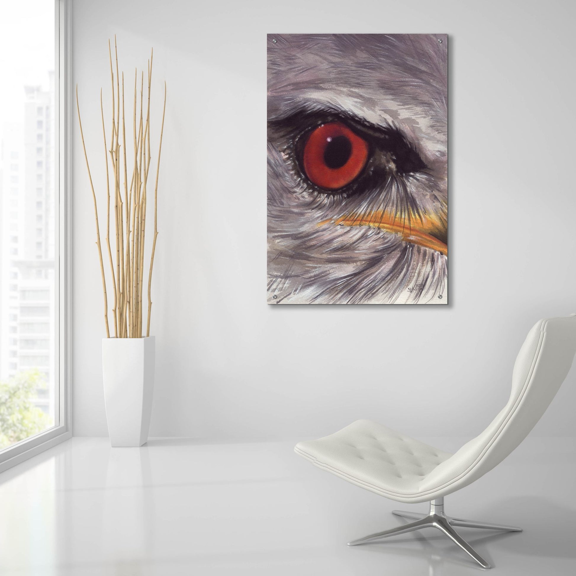 Epic Art 'Eye Catching Kite' by Barbara Keith, Acrylic Glass Wall Art,24x36