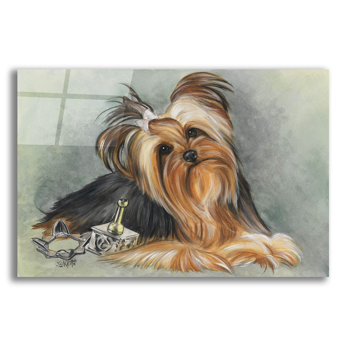 Hanukkah Honey by Barbara Keith acrylic glass wall art