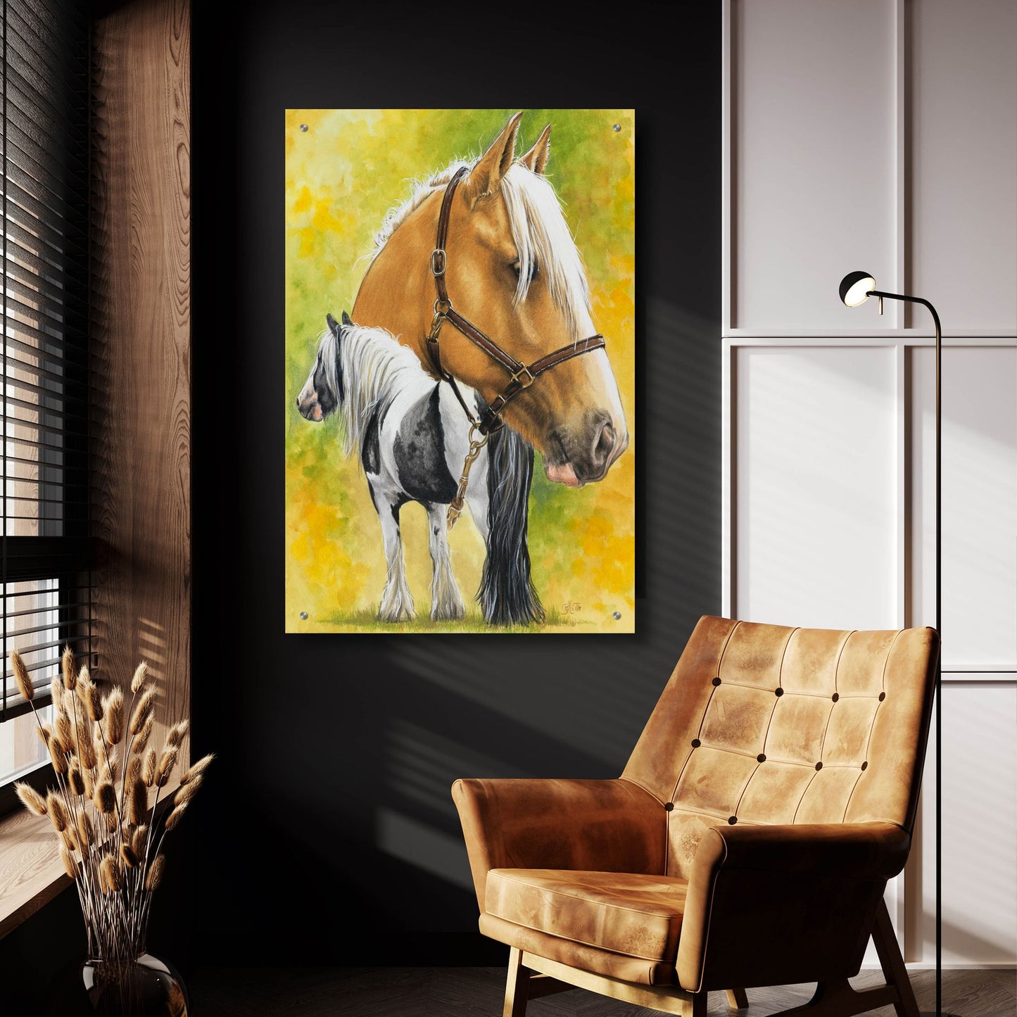 Epic Art 'Irish Cob' by Barbara Keith, Acrylic Glass Wall Art,24x36