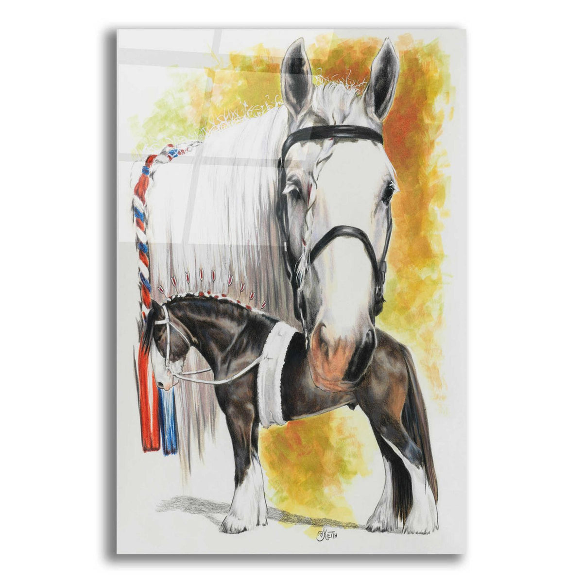 Shire by Barbara Keith acrylic glass wall art