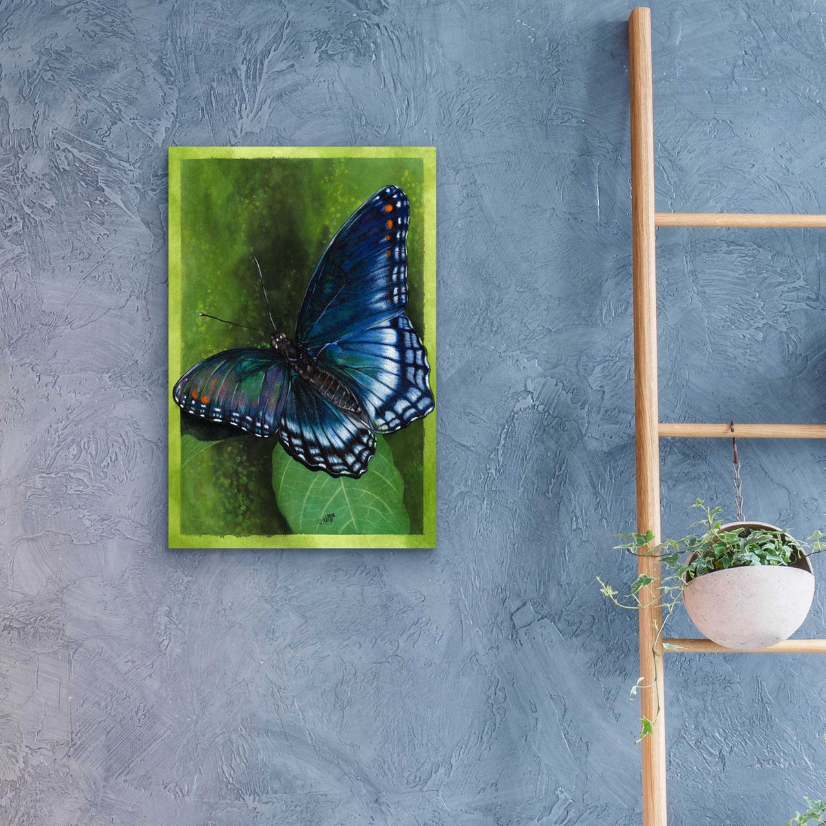 Jewel Tones by Barbara Keith - 16x24 acrylic wall art in a room