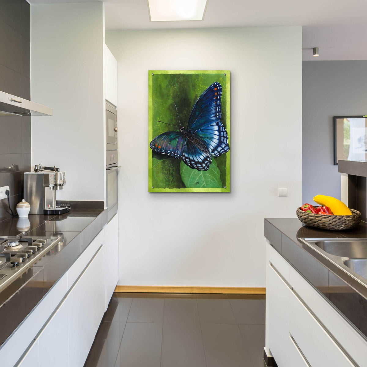 Jewel Tones by Barbara Keith - 24x36 acrylic wall art in a room